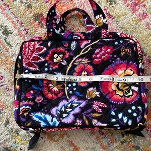 Vera Bradley make up travel case with brush insert